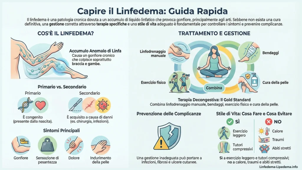 Capire il Linfedema- Guida Rapida